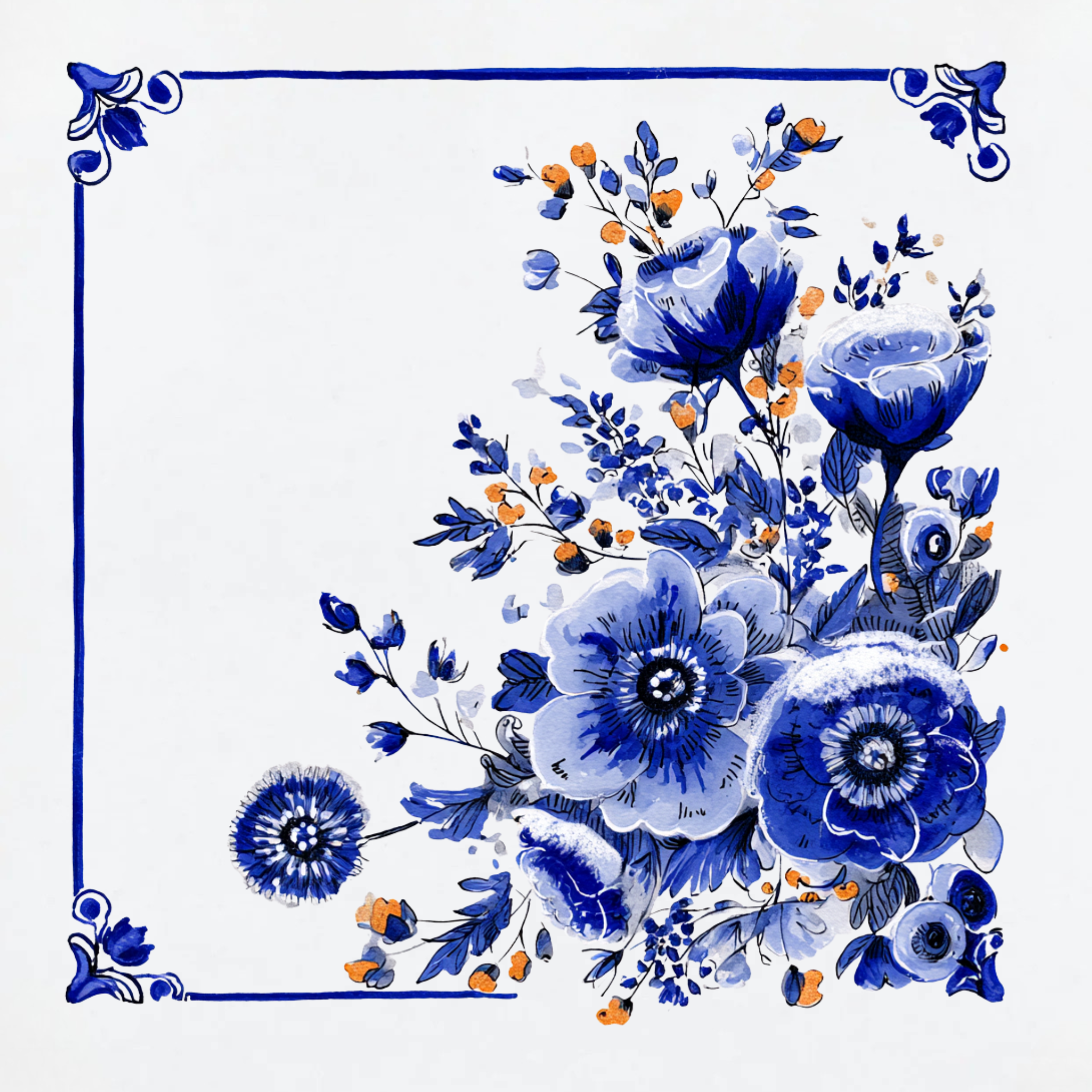 Bloemenhoek Ornament