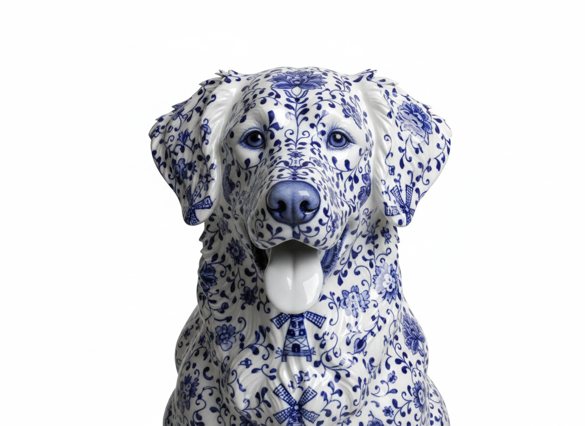 Personalized ceramic stories & Delft blue design – Dutchie Tile