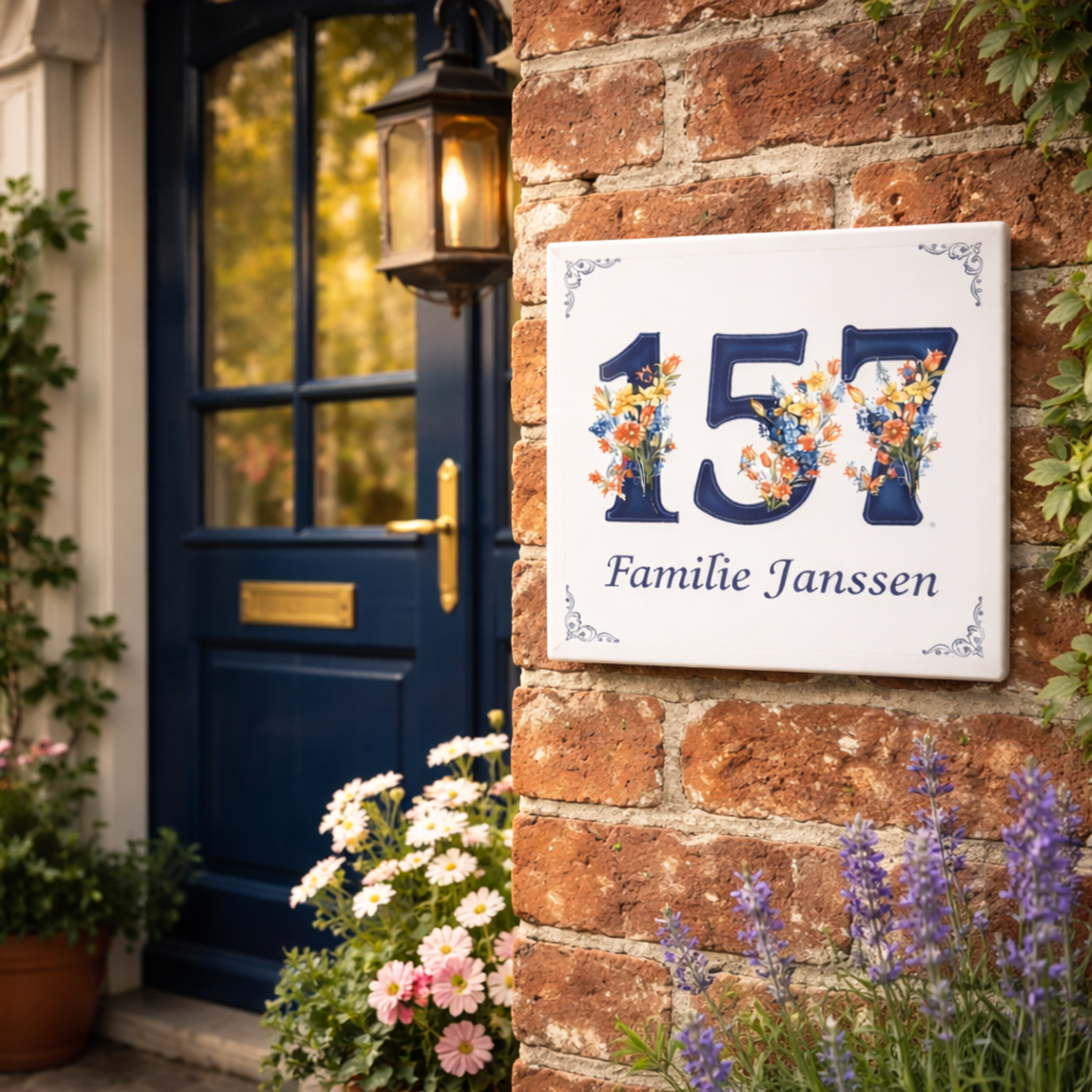 Gepersonaliseerd  Huisnummer