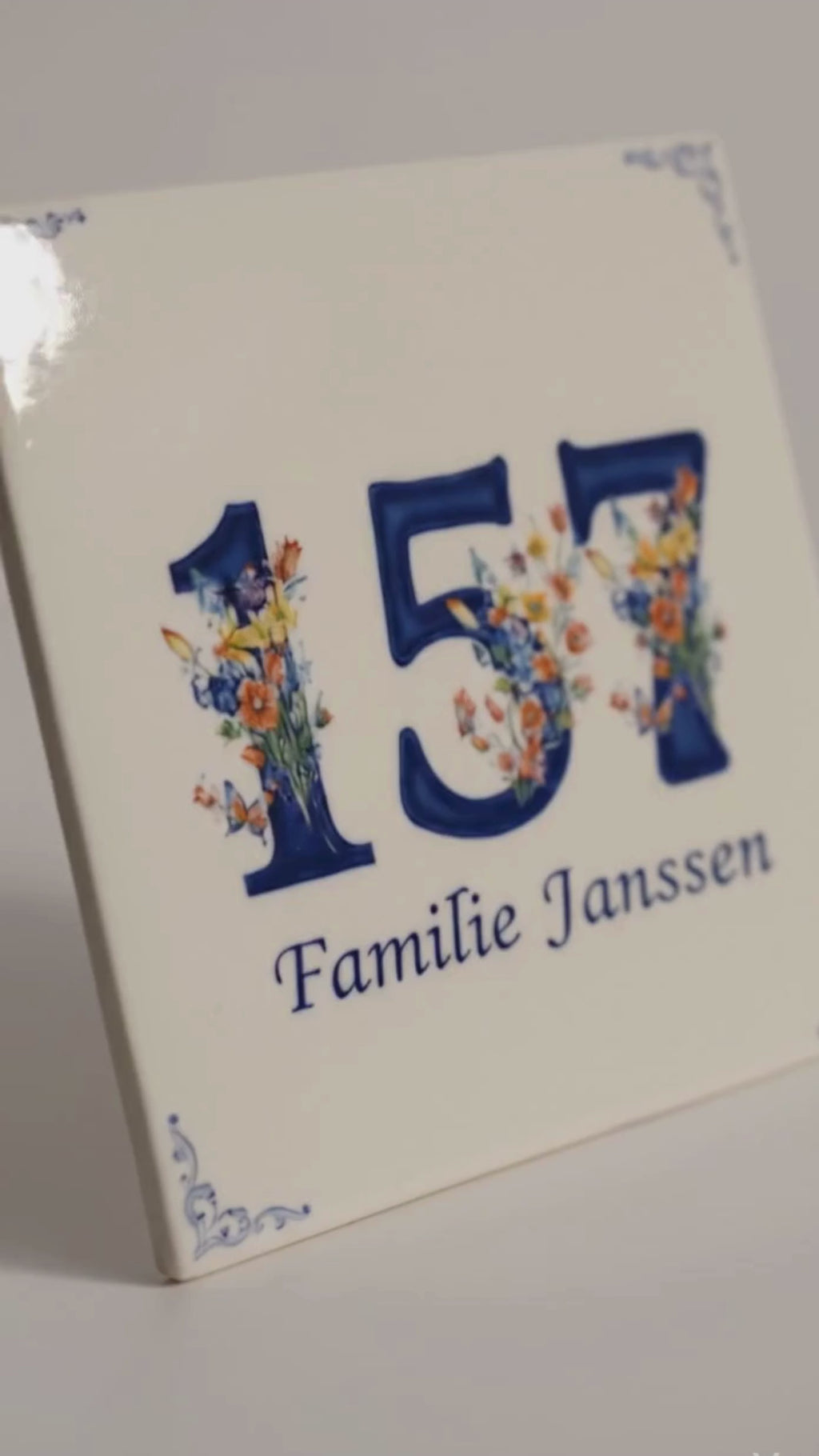 Gepersonaliseerd  Huisnummer